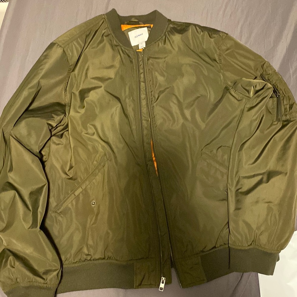 Green Bomber Jacket
